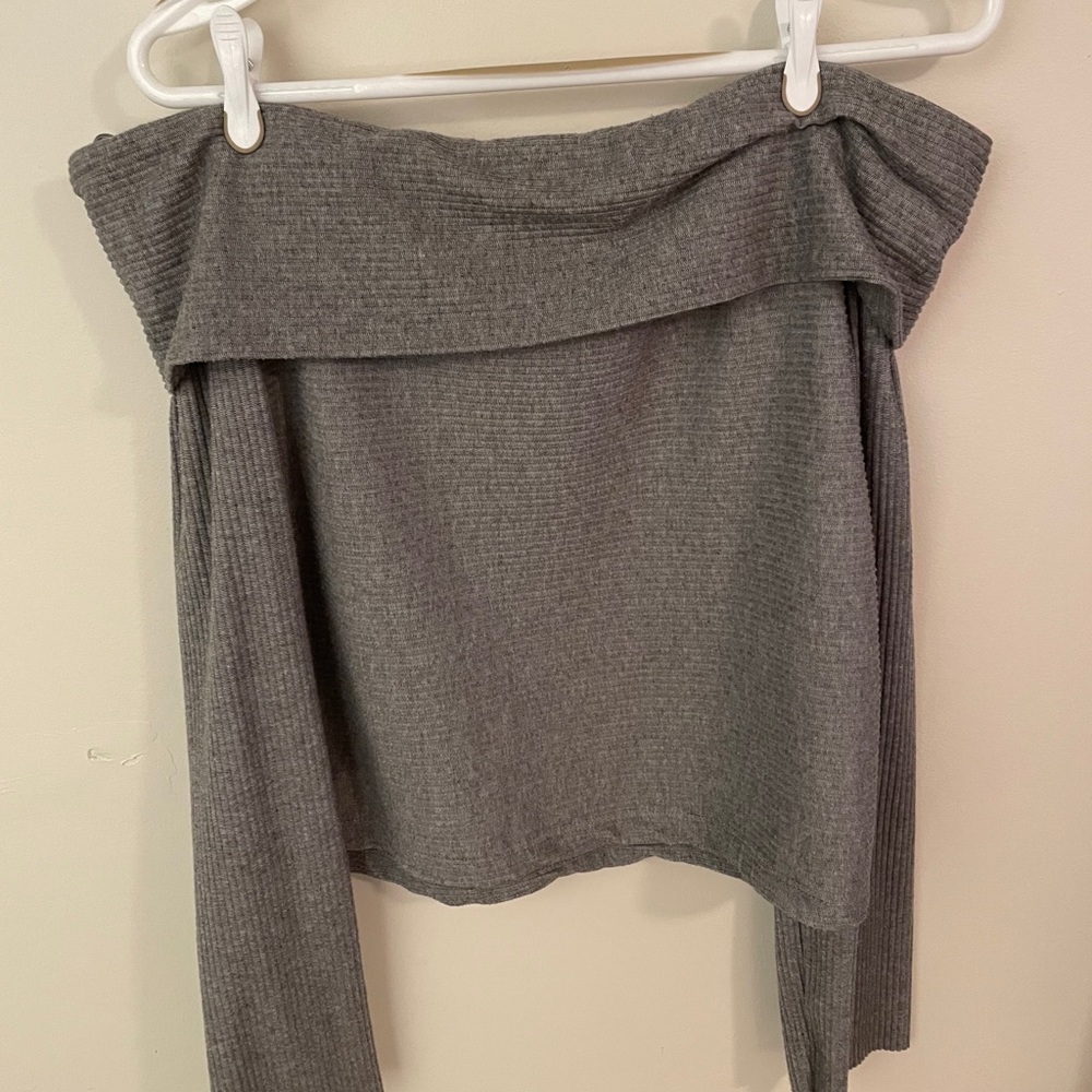 Zara off the shoulder sweater